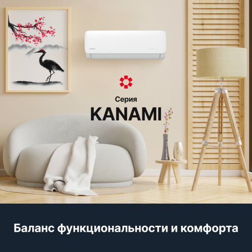 Настенная сплит-система Kentatsu Kanami KSGA53HFAN1/KSRA53HFAN1
